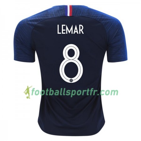 Tenue France Lemar 8 Domicile Coupe du monde 2018 Maillot de Foot